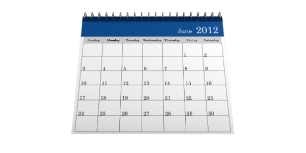 Looking Ahead – Marketing Calendar June 2012